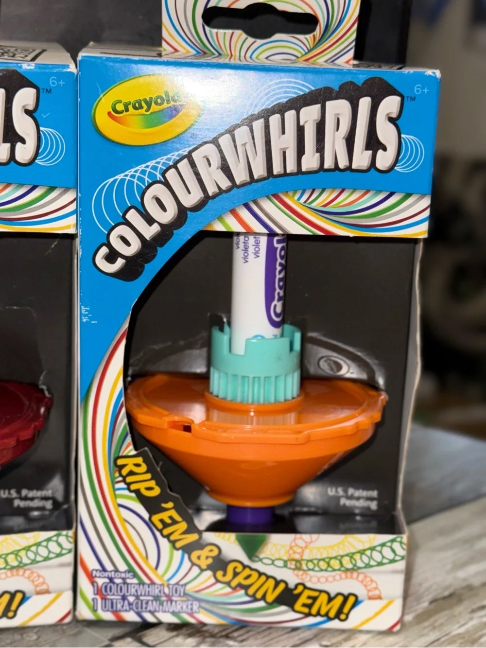 Crayola ColourWhirls Spinner 3pks - NEW